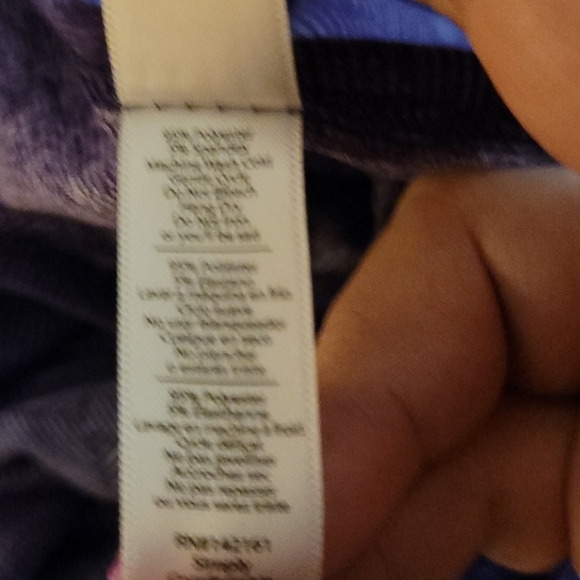 Lularoe Purple Lynnae Size 2xl - Picture 4 of 4